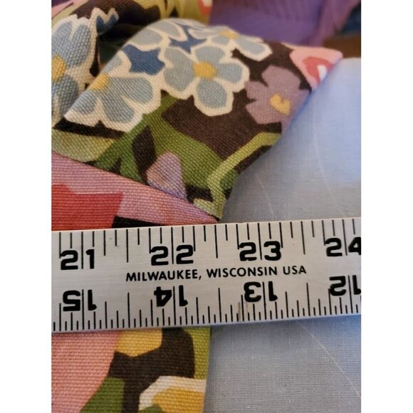 Vintage Painted Pony Floral Print Cotton Jacket Large SP - Picture 5 of 6